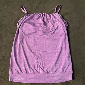 Nike Dri-Fit purple spaghetti strap tank, size medium